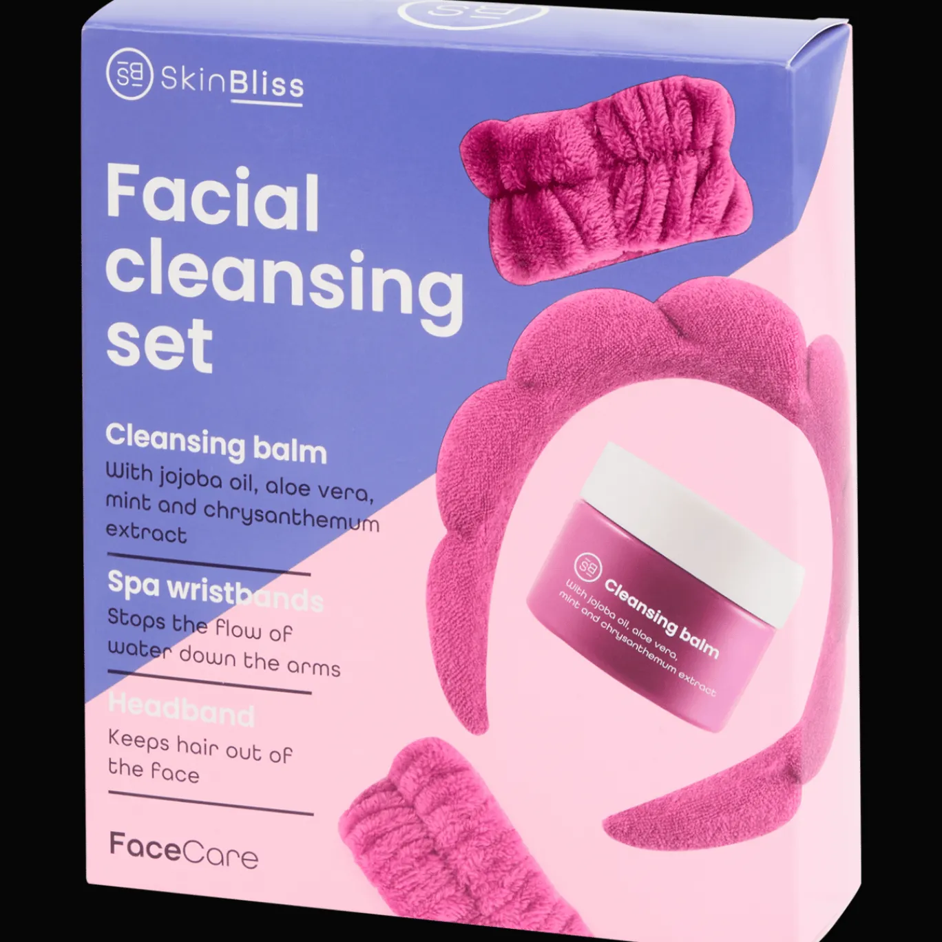 Action Kit nettoyage visage Skin Bliss* Soins Corporels