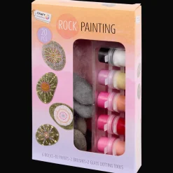 Action Kit peinture sur pierre Craft Sensations* Bricolage