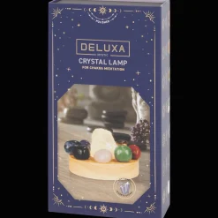 Action Lampe 7 chakras avec cristaux Deluxa* Lampes