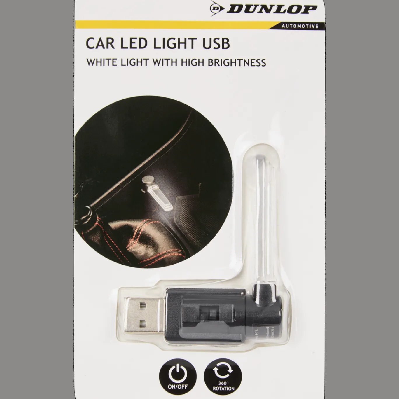 Dunlop Lampe de voiture USB* Accessoires Automobiles
