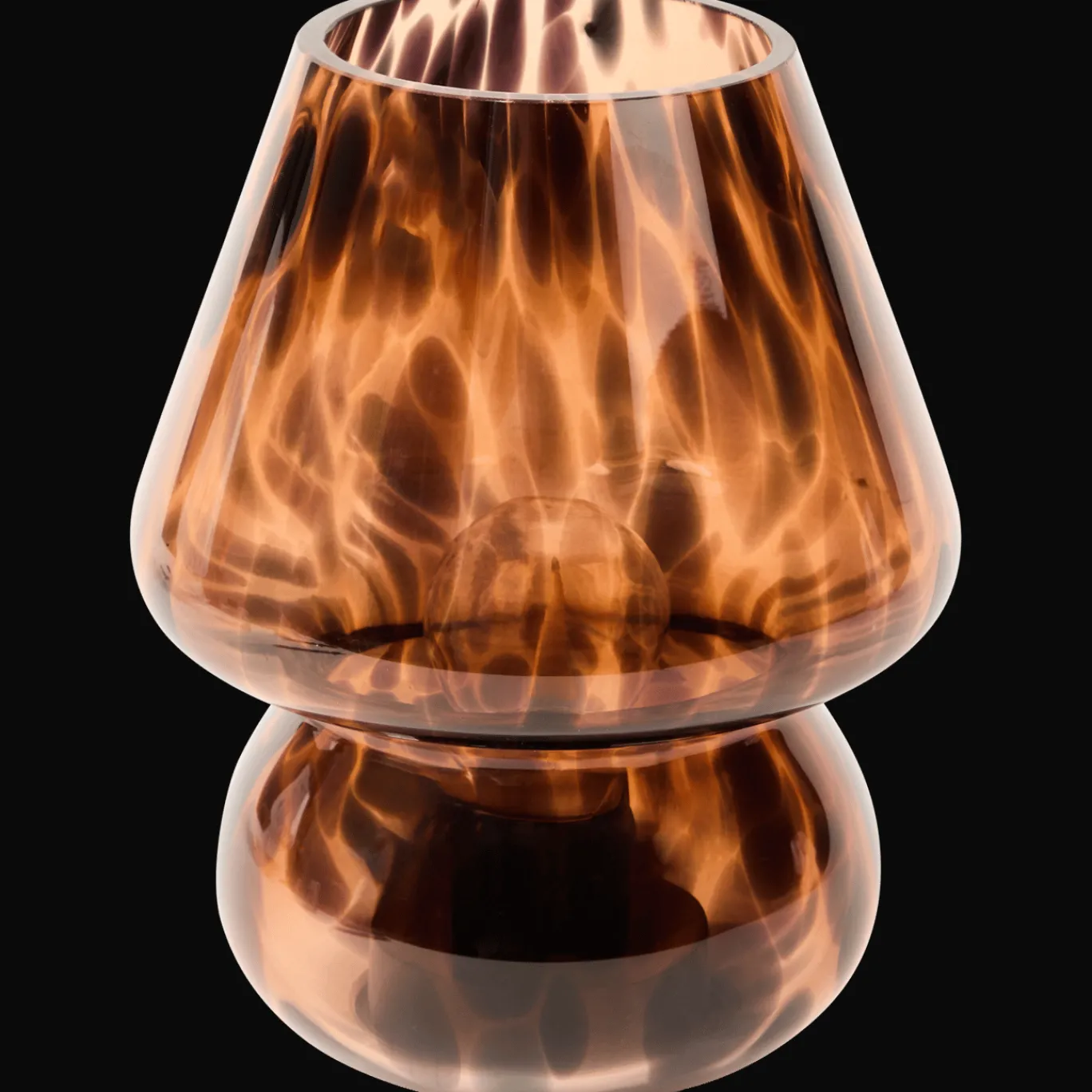 Action Lampe LED en verre* Lampes