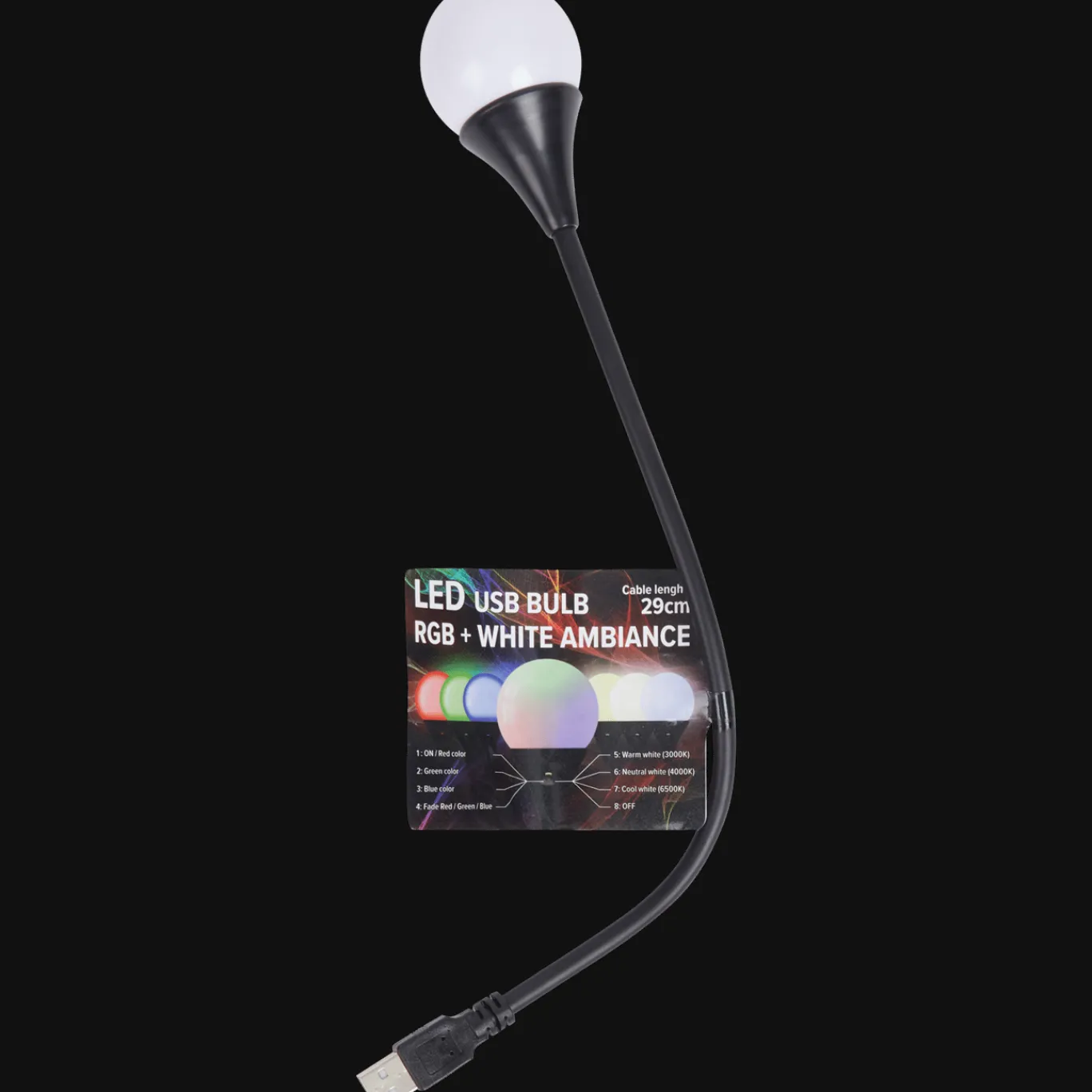 Action Lampe LED USB Eurodomest* Éclairage