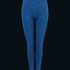 Pretty Legs Legging en denim* Vêtements