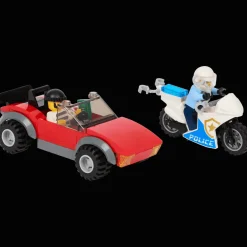 LEGO City La course-poursuite de la moto de police* Véhicules Et Voitures