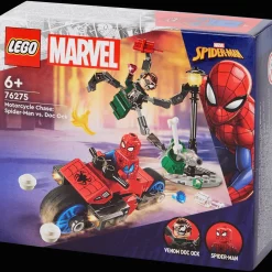 LEGO Marvel La course-poursuite en moto : Spider-Man contre Docteur Octopus* Véhicules Et Voitures