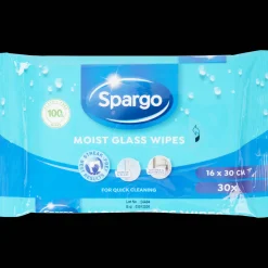 Spargo Lingettes humides pour verre* Produits D'Entretien