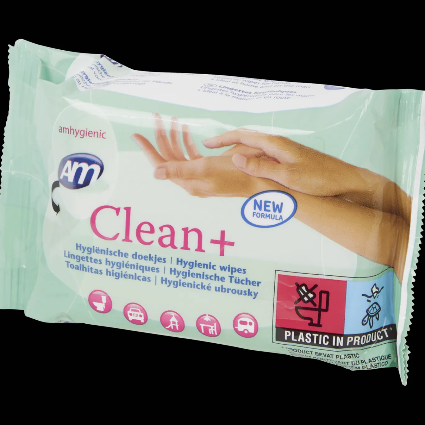 Action Lingettes hygiéniques Clean+* Soins Corporels