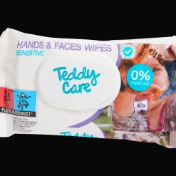 Teddy Care Lingettes visage et mains pour bébé Sensitive* Soins Corporels