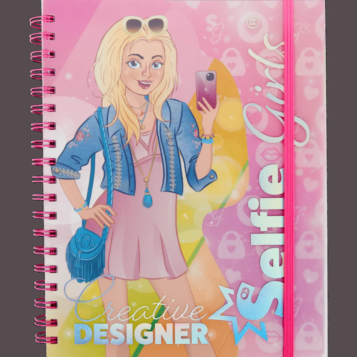 Action Livre de coloriage Selfie Girls Creative Designer* Coloriage Et Dessin