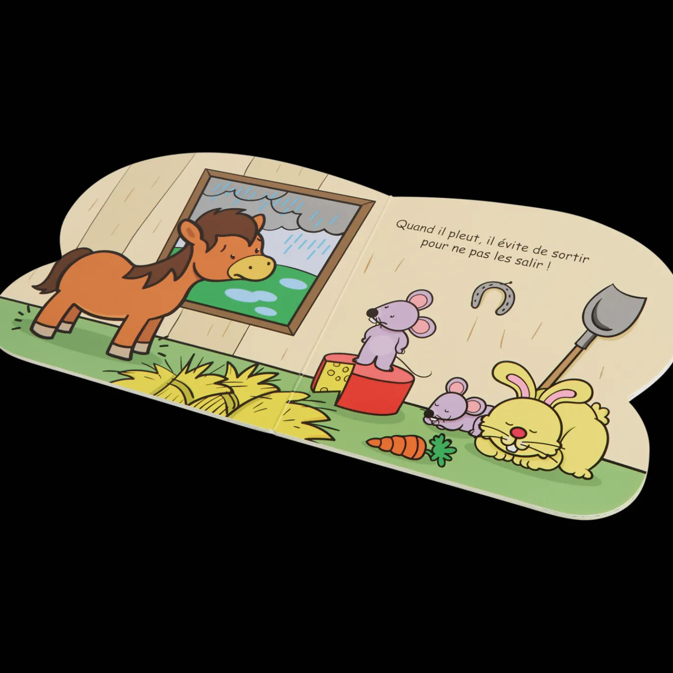 Action Livre de lecture animaux* Coloriage Et Dessin