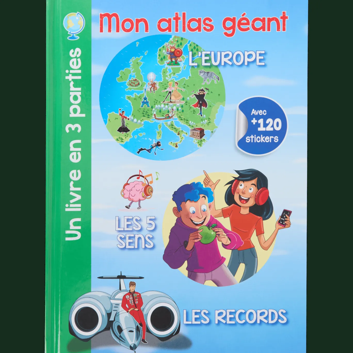 Action Livre Mon atlas géant* Coloriage Et Dessin