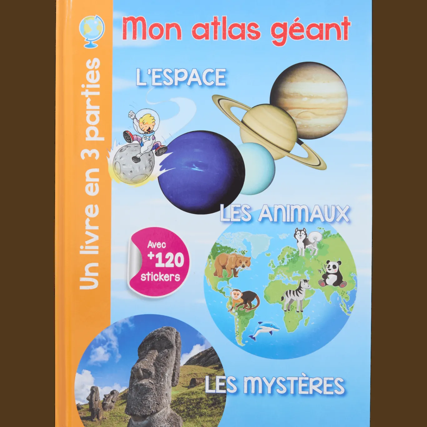 Action Livre Mon atlas géant* Coloriage Et Dessin
