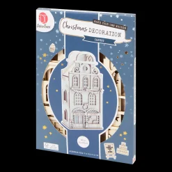 Action Maison d’hiver à construire DécoTime* Bricolage