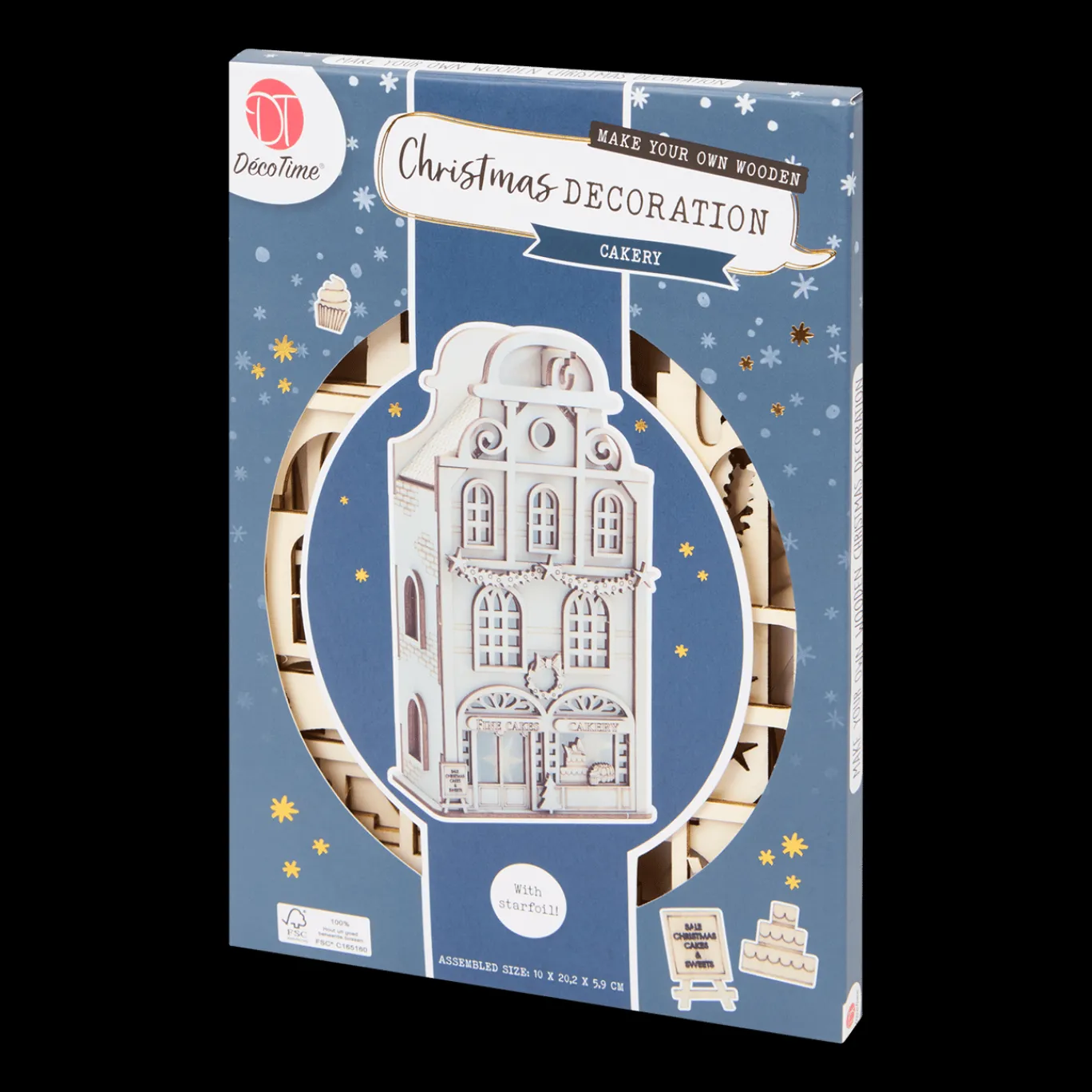 Action Maison d’hiver à construire DécoTime* Bricolage