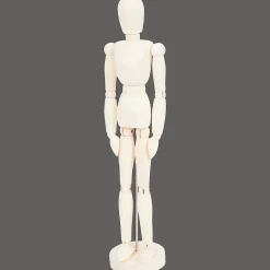 Van Bleiswijck Mannequin articulé en bois* Peindre