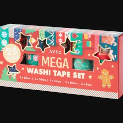 Action Masking tape motifs de Noël Avec* Cartes