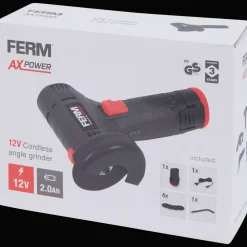FERM Meuleuse d'angle sans fil AX Power* Outils