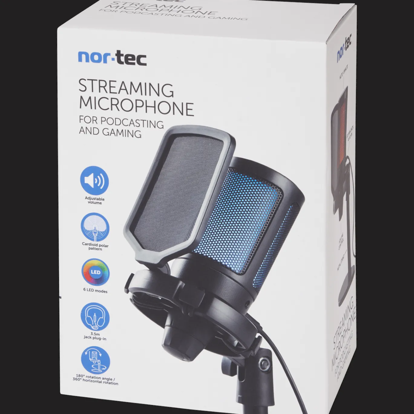 Action Microphone de streaming Nor-Tec* Accessoires Multimédia