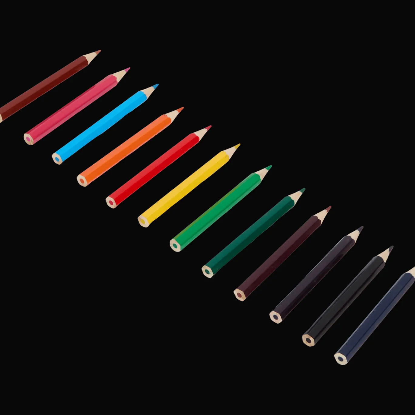 Action Mini crayons de couleur*Enfant Bricolage Pour Enfants|Papeterie
