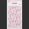 Action Mini-autocollants alphabet Craft Universe* Bricolage