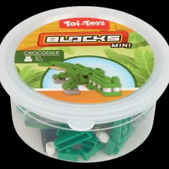 Action Mini-blocs de construction White Label* Figurines Et Sets|Jouets En Bois