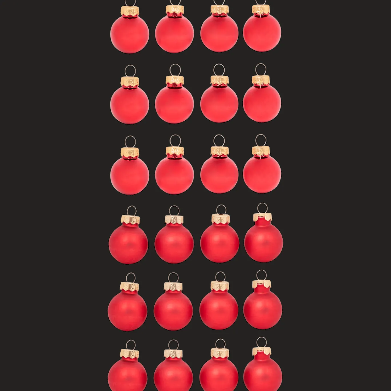 Action Mini-boules de Noël* Décoration Saisonnière