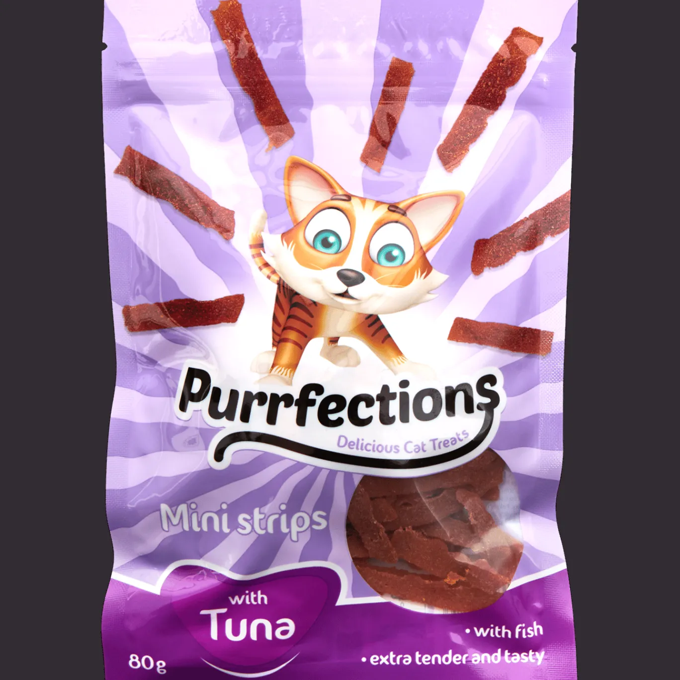 Action Mini-friandises pour chat Purrfections* Alimentation