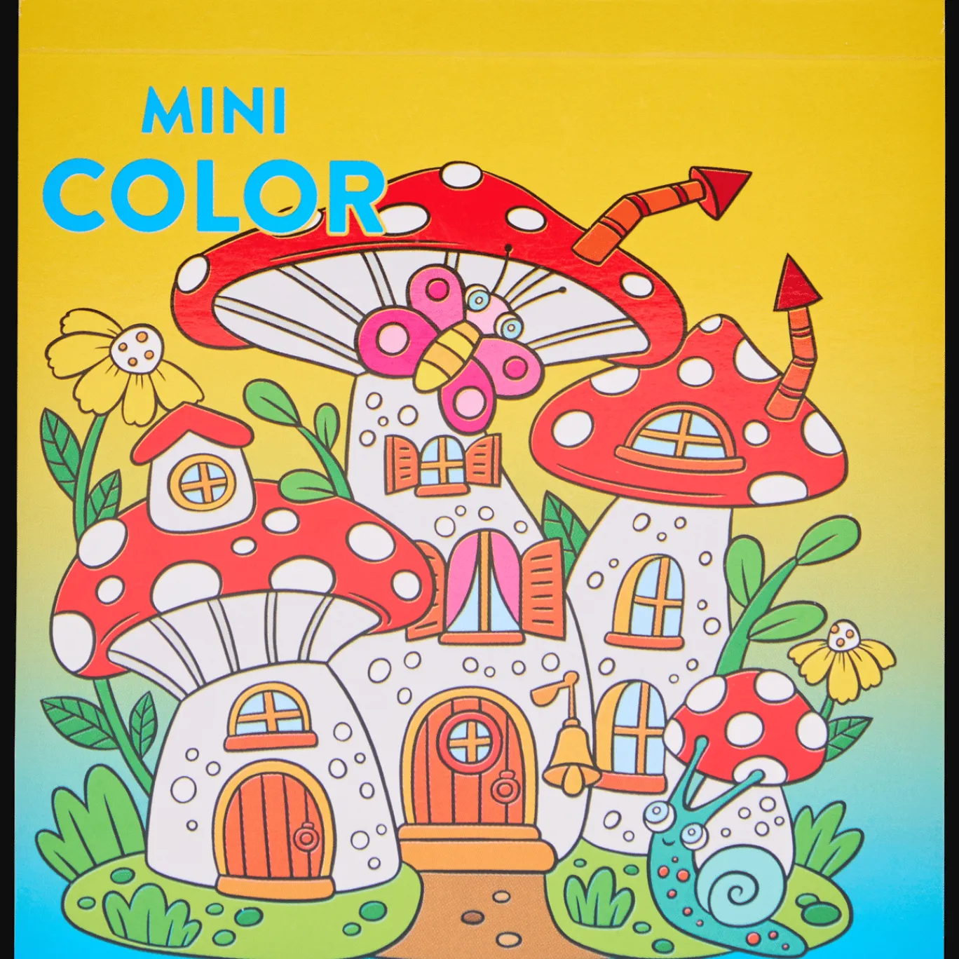Action Mini-livre de coloriage* Bricolage