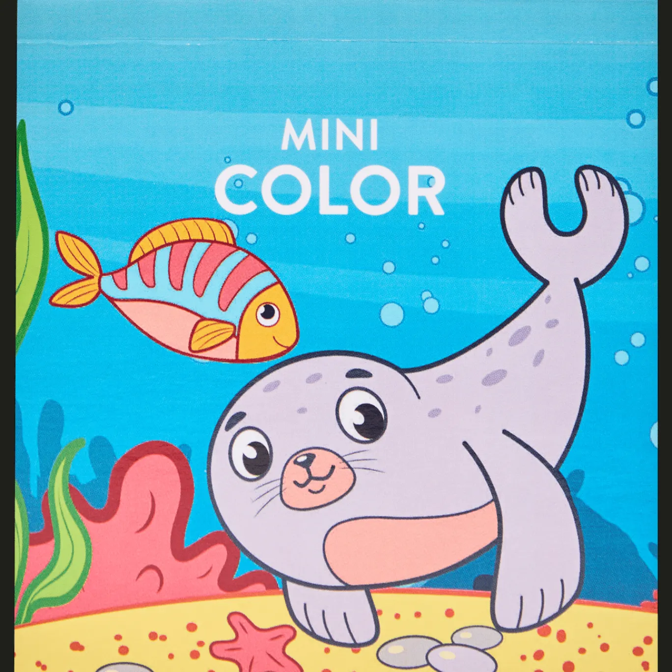 Action Mini-livre de coloriage* Bricolage