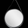 Studio Home Miroir avec boucle en similicuir* Décoration Murale