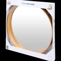 Studio Home Miroir avec boucle en similicuir* Décoration Murale