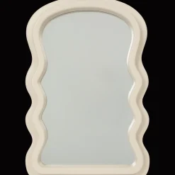 Action Miroir avec cadre ondulé* Décoration Murale
