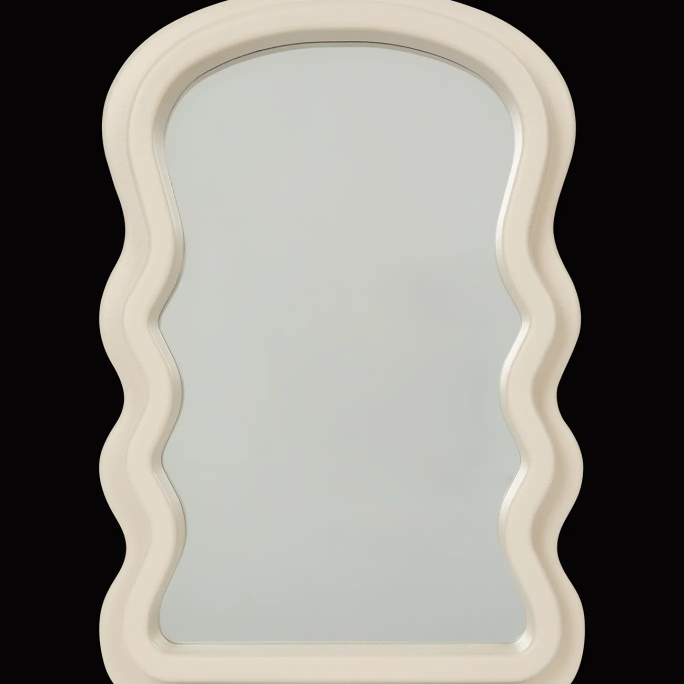Action Miroir avec cadre ondulé* Décoration Murale