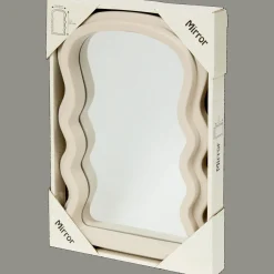 Action Miroir avec cadre ondulé* Décoration Murale
