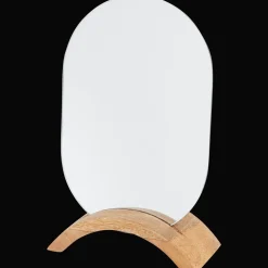 Action Miroir avec support en manguier* Décoration Murale