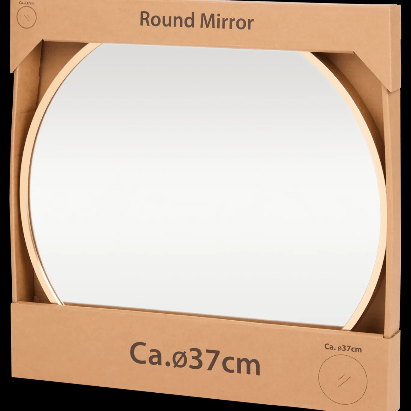 Action Miroir rond* Décoration Murale