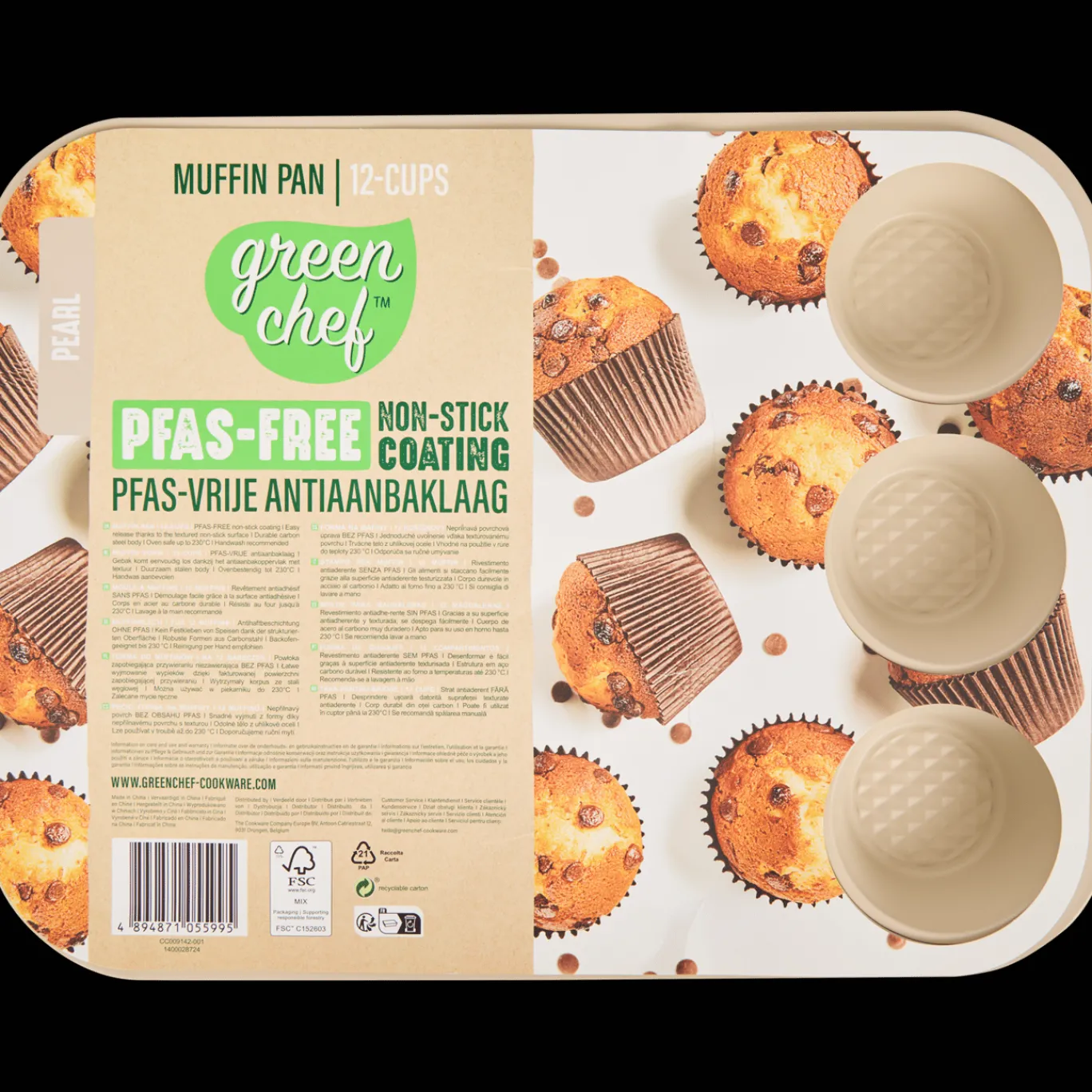 GreenChef Moule à muffins* Ustensiles De Cuisine