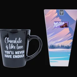 Action Mug avec chocolat et cacao* Chocolat