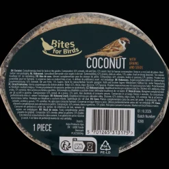 Bites for Birds Noix de coco garnie pour oiseaux* Alimentation