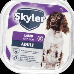 Skyler Nourriture humide pour chien Agneau & riz* Alimentation