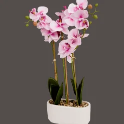 Action Orchidée artificielle en pot* Plantes Et Fleurs Artificielles