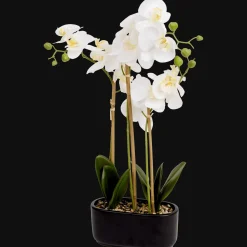 Action Orchidée artificielle en pot* Plantes Et Fleurs Artificielles
