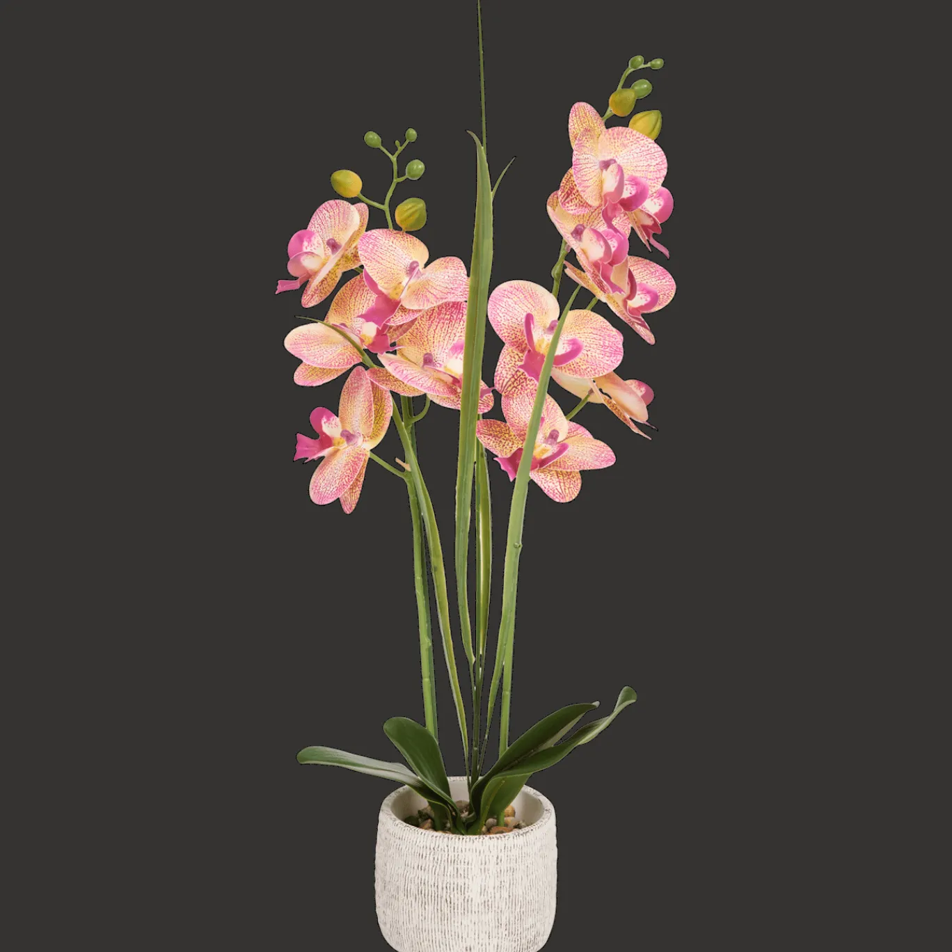 Action Orchidée artificielle en pot* Plantes Et Fleurs Artificielles