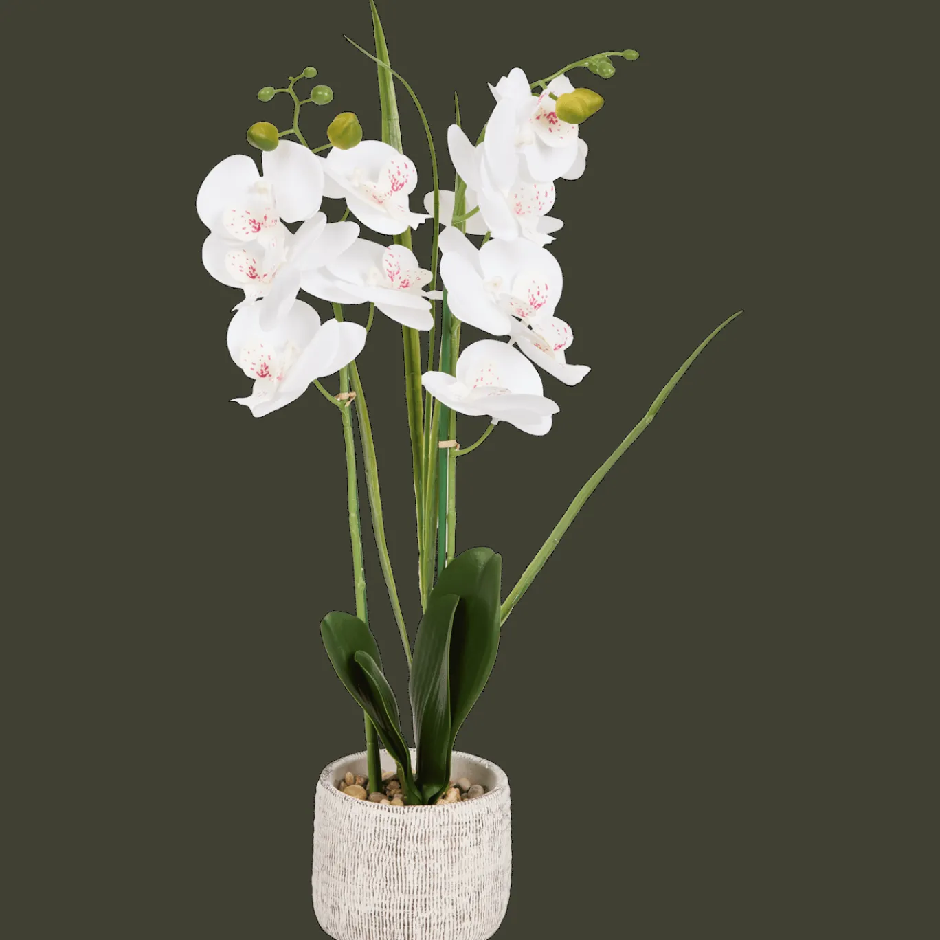Action Orchidée artificielle en pot* Plantes Et Fleurs Artificielles