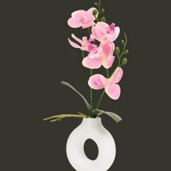 Action Orchidée dans vase Home Accents* Plantes Et Fleurs Artificielles