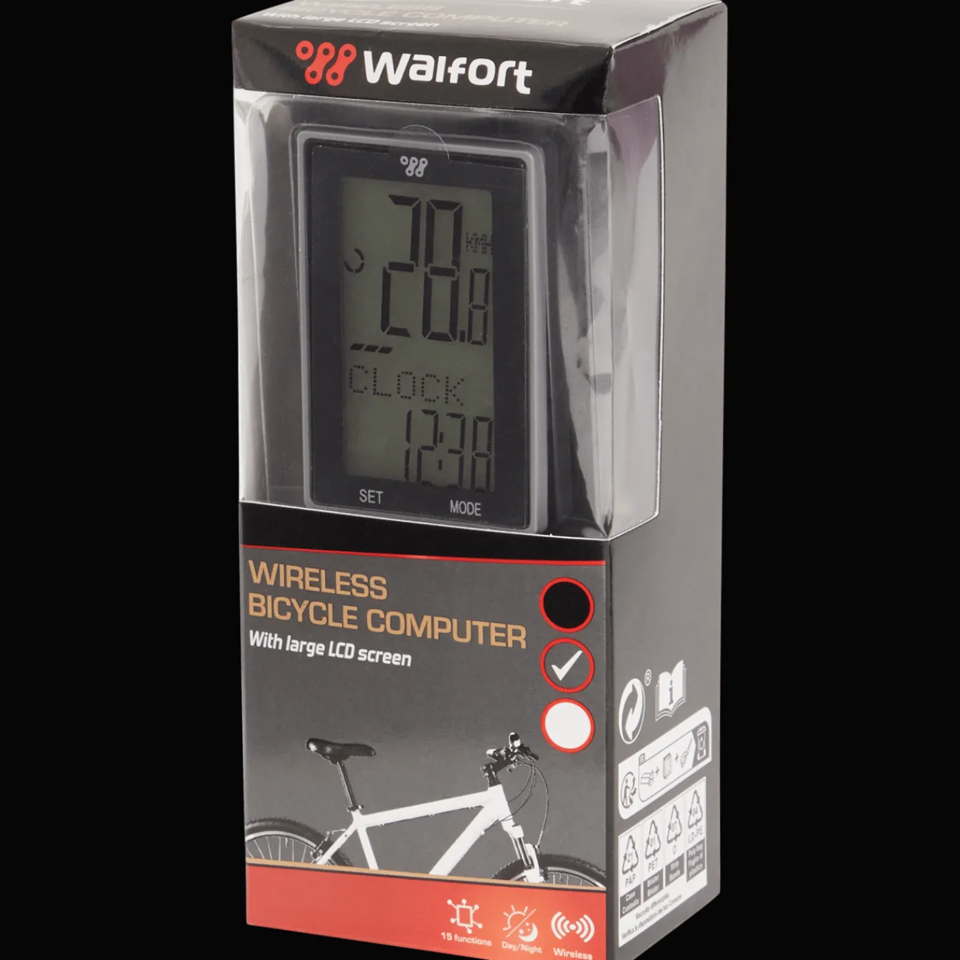 Walfort Ordinateur de vélo* Accessoires Vélo
