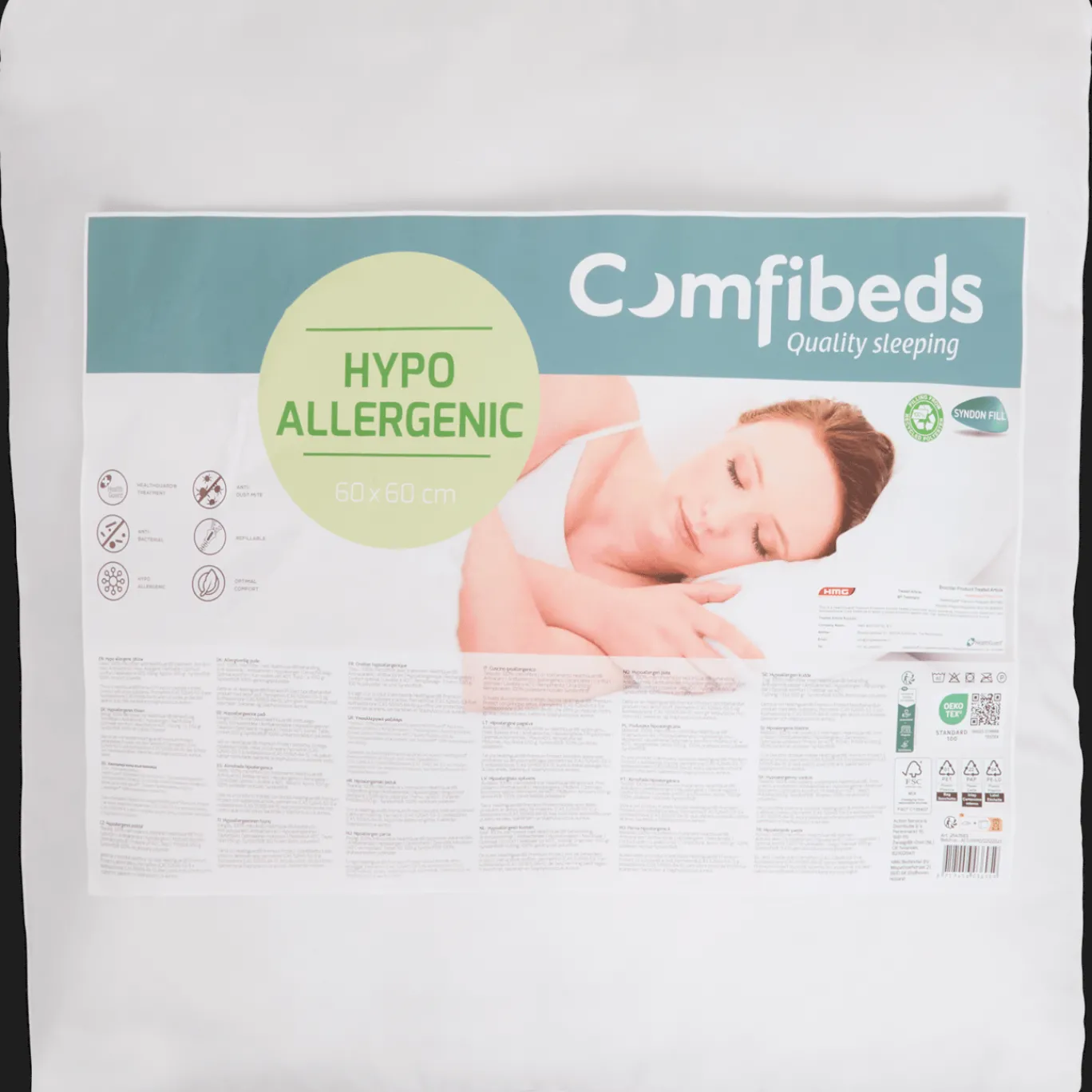 Comfibeds Oreiller hypoallergénique* Literie