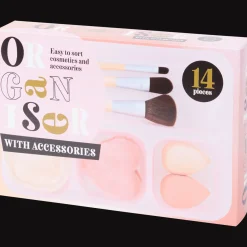 Action Organisateur de maquillage avec accessoires* Maquillage
