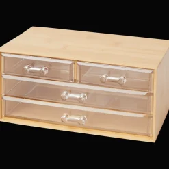 Action Organisateur de maquillage en bambou* Maquillage