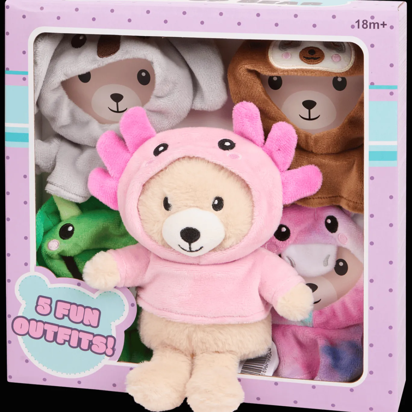 Action Ours en peluche avec vêtements* Peluches Et Poupées